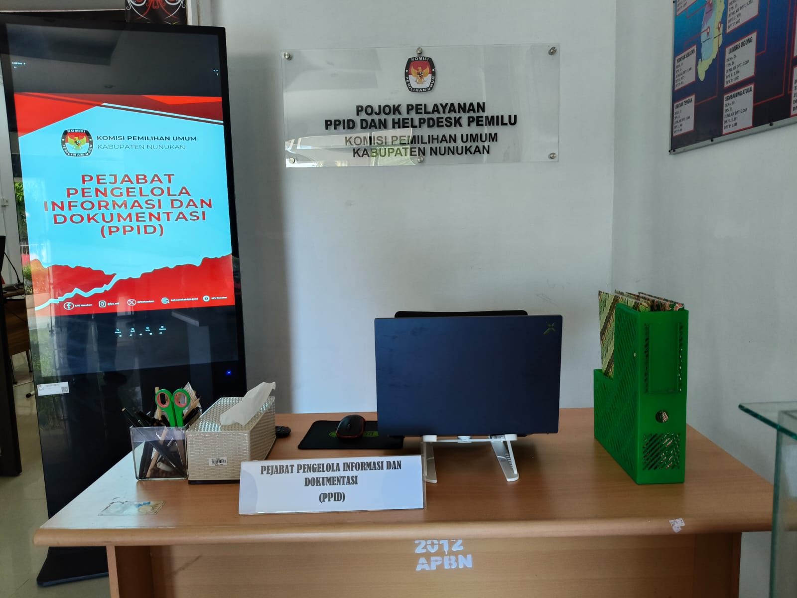 Meja Layanan KPU Kab.Nunukan